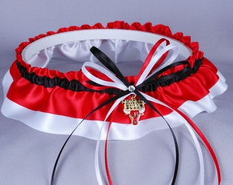 Chicago Bulls Wedding Garter