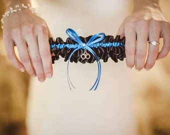 New York Giants Wedding Garter - Etsy