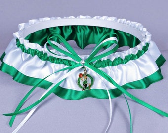 Boston Celtics Wedding Garter