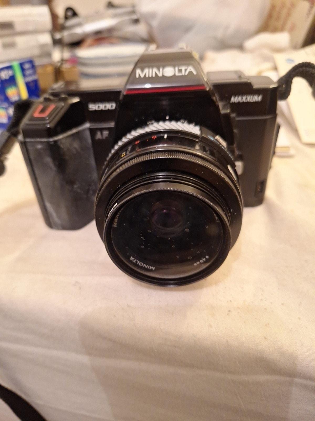 ◆【匿名発送】ジャンク品/Minolta Maxxum 5000/一眼レフ ◇【匿名発送】ジャンク品/Minolta Maxxum 5000/一眼レフ カメラ