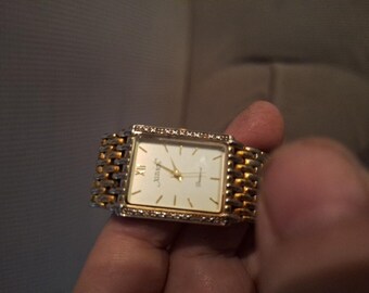 Vintage Xavier Diamond Quartz Men display picture 2