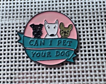 Magnetic Needle Minder - Can I Pet Your Dog