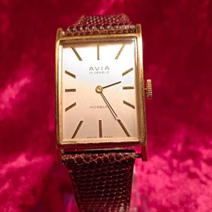 AVIA SWISS (mens tank watch)