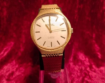 Vintage Montine Incabloc 17 Jewel Gold Tone Ladies Watch - Etsy display picture 2
