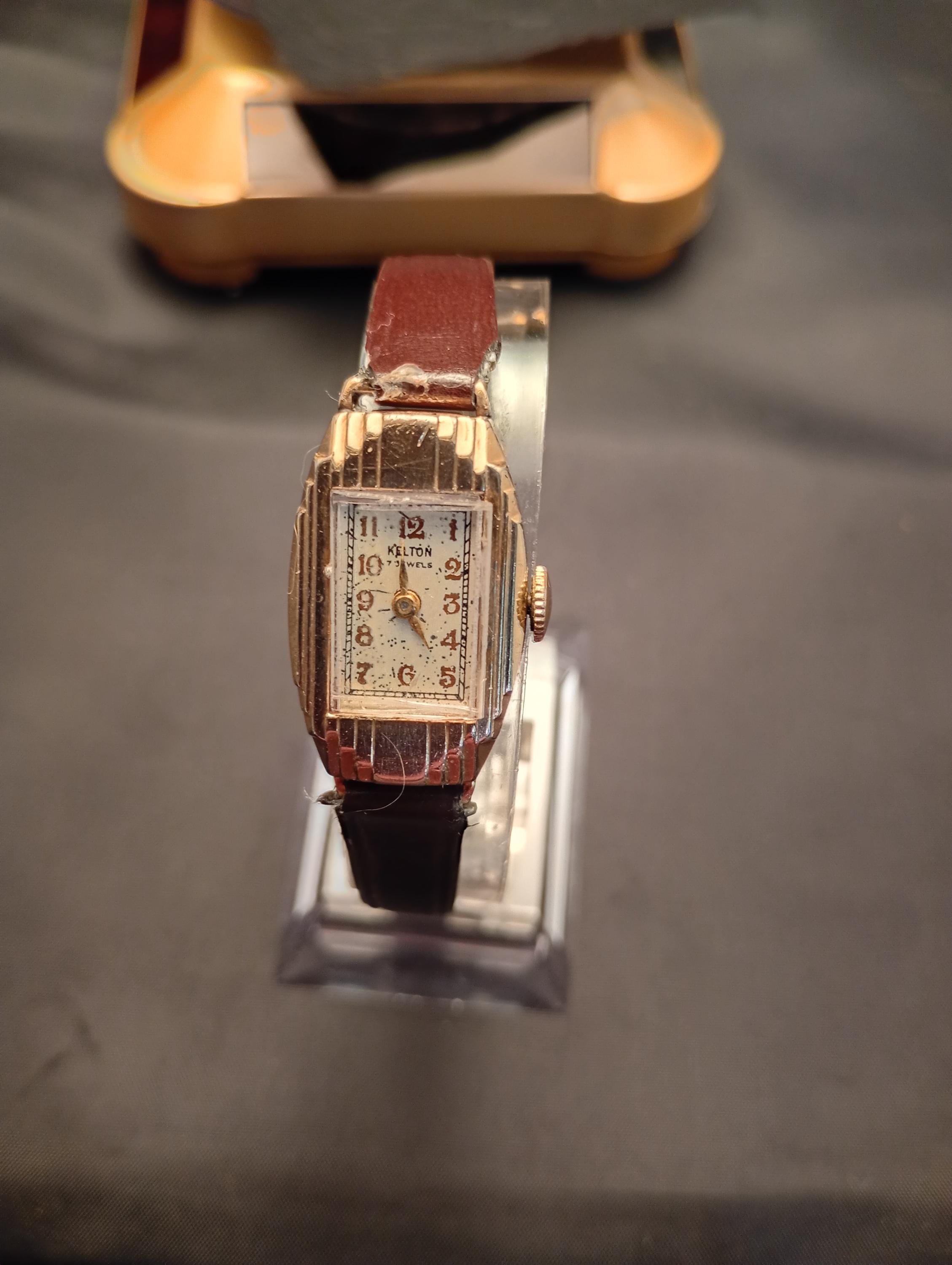 KELTON MONTRE ANCIENNE MECANIQUE WATERPROOF VERS 1970