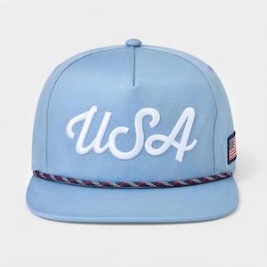 USA Hat, World Cup 2026 Embroidered USA Soccer Cap with USA Flag, Limited Stock