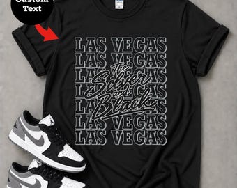 Las Vegas Football Shirt, Personalized Vintage Tee, Custom Game Day Gift For Las Vegas Football Fans, Sunday Football T-shirt