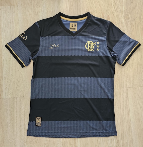 New C. R. Flamengo Zico Goat Soccer Jersey All Sizes Available