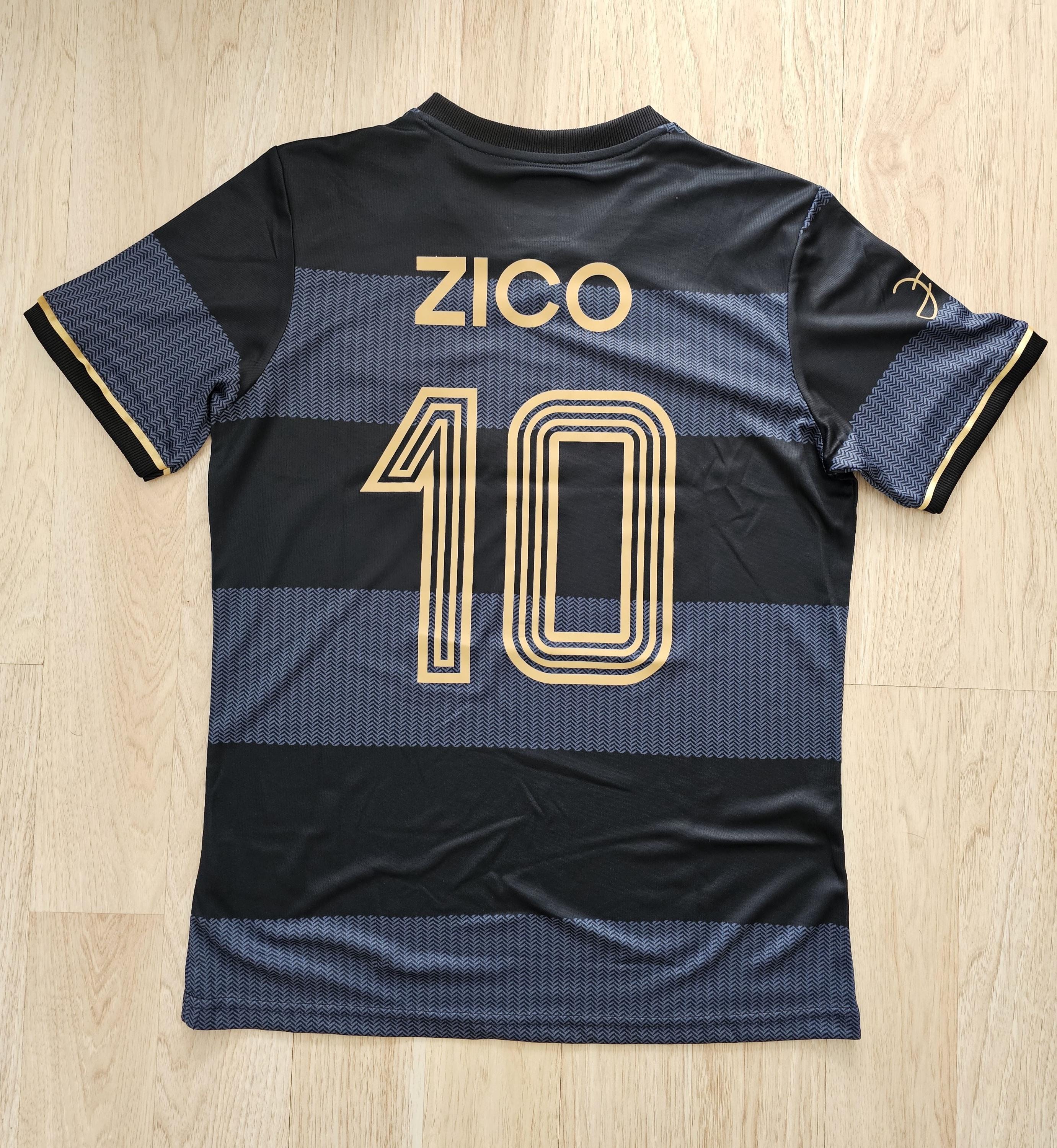 New C. R. Flamengo Zico Goat Soccer Jersey All Sizes Available