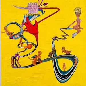 Stampa artistica digitale unica - Arte murale moderna originale - Opera d&#39;arte astratta stampabile per l&#39;arredamento della casa