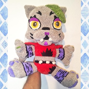 Peluche Roxanne Wolf FNAF Crochet