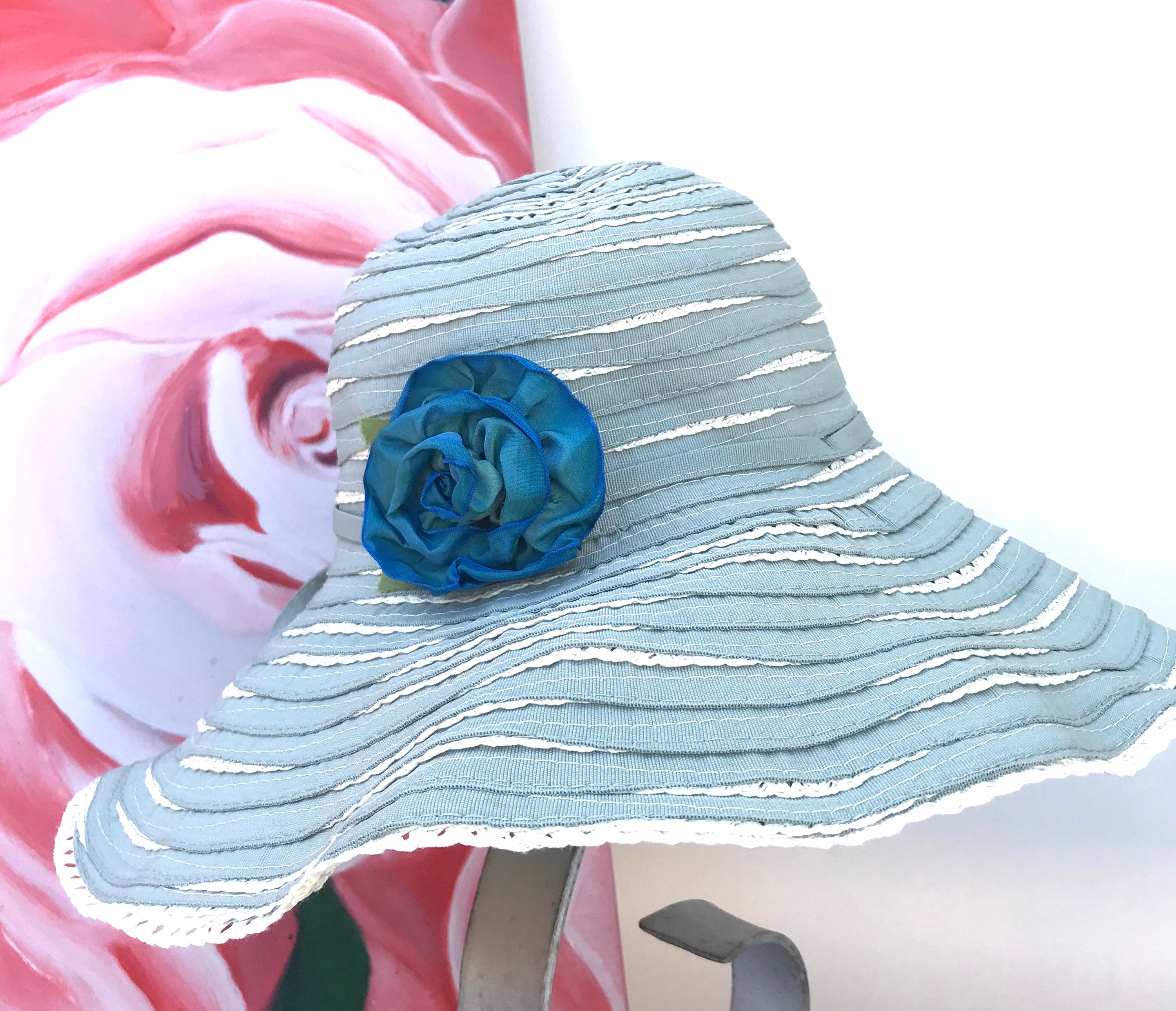 Mint Green Sun Hat - Etsy