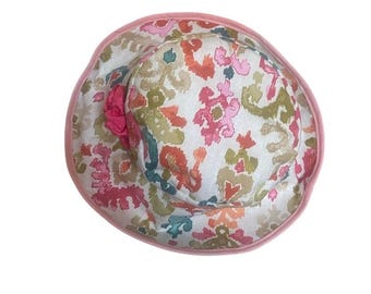 Floppy Sun Hat: Reversible Cotton Bandana Print Travel Hat