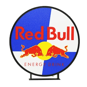 Red Bull LED Light Box: 3D Printed Gamer Room Decor