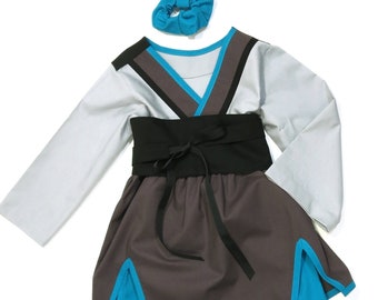 Nya Costume for Little Girls,  Ninjago 2T to 14 yrs