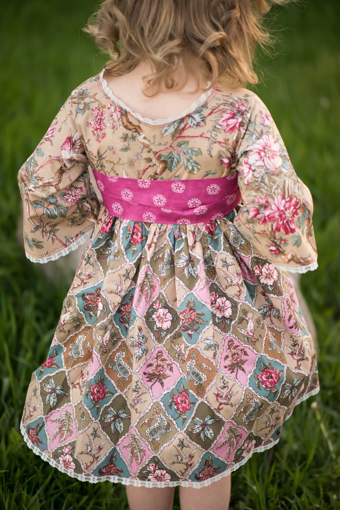 Country Girl Dress for Girls Pink Dress Toddler Dress Tween Etsy