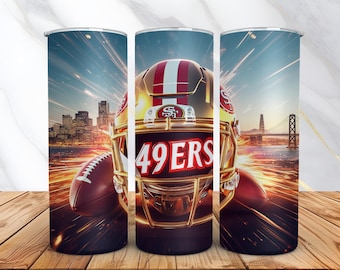 Football png sports tumbler wrap football sports team png sports png sublimation design gift for men gift for boys Digital Download