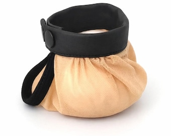 Soporte testicular de malla suave – bolsa joya para hombres | Cómodo soporte testicular y escrotal | Divertido regalo para hombres en color beige n.° 11