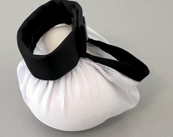 Soporte de malla para testículos - Bolsa de joyería para hombres | Cómodo soporte para testículos y escroto | Divertido regalo para hombres en blanco n.° 09