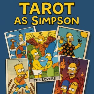 Conjunto de cartas de tarô dos Simpsons PNG, 78 png Carta de tarô dos Simpsons, Cartas de tarô dos Simpsons, Tarô digital, Carta de tarô engraçada