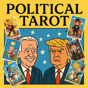 Made in den USA, politisches Tarot Deck, Präsident Tarot, Polit-Parodie, einzigartige Tarot-Karten, Präsident Geschenk, digitales Tarot, lustiges Tarot, Tarot PNG