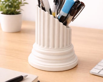Roman Pillar Pencil Cup