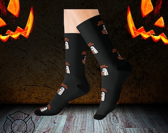 Calzini da fantasma per Halloween - Calzini comodi, spettrali ed eleganti