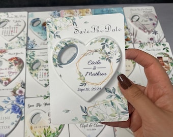 Magnet Opener Favors - Wedding Party Favor for Guests in bulk - Wedding Bulk Favors - Wedding Gift For Guest - Thank You Favor - Magnet Gift