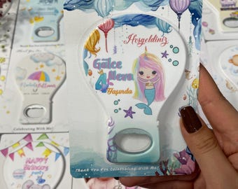 Customizable Bottle Opener Magnet: Baby Shower, Birthday Party Favor