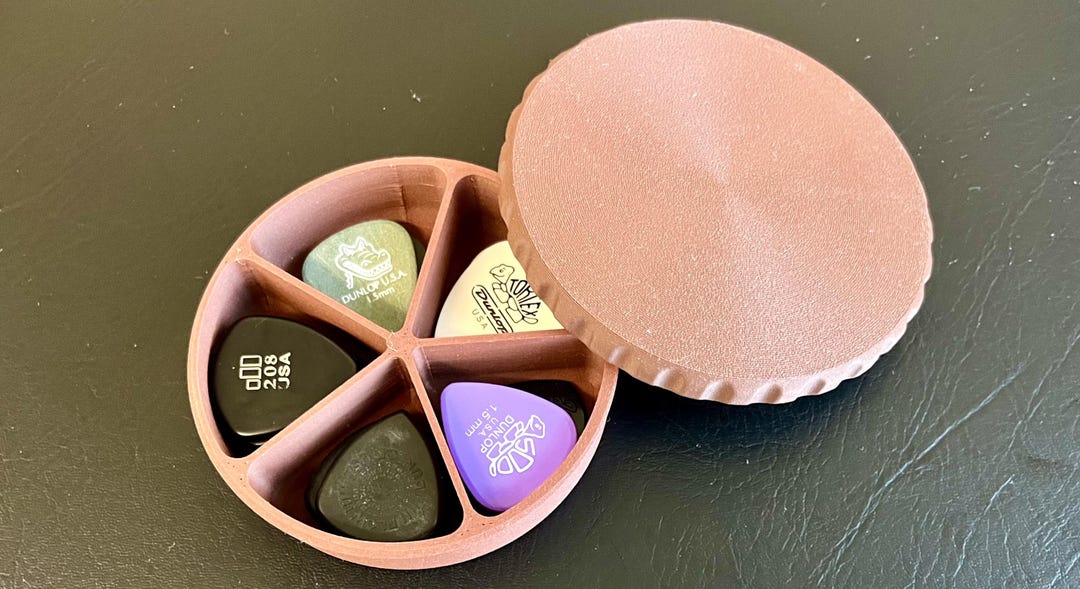 Guitar Picks Holder, Guitar Pick Organizer, Amp Speaker Guitar Picks Case, Guitar Pick Case Storage Box, Guitar Pick Collection Display Case, Acoustic