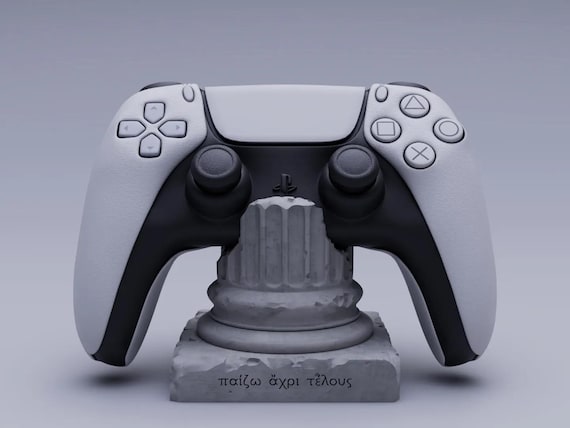 3D Printed PS5 Controller Stand – Greek Column, Gamer Gift - Etsy