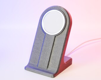 3D Printed MagSafe iPhone Stand with 15W Charger: Minimalist Desk Dock