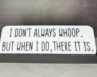 3D Printed Office Desk Sign: Funny Coworker Gift