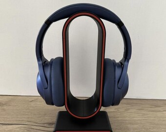 Headphone Stand, 3D Printed Audio Display, Unique Headset Holder, Enhance Your Audio Experience