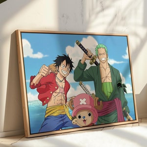 CUSTOM ANIME POSTER, Personalized Anime Poster, Poster, Handmade Character Collage Art, Cartoon Anime Poster, Custom Anime Artwork