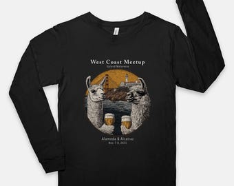 Alcatraz and Beer Long Sleeve T