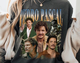 Pedro Pascal Comfort Colors Tee, Retro Fan Shirt