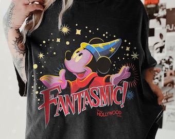 Mickey Classic Fantasmic Comfort T-Shirt, Trending Unisex Tee, Disneyland Vacation Trip Gift 2025