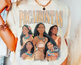 Pocahontas Comfort Colors T-Shirt, Disney Inspired Tee
