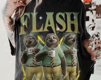 Flash Zootopia Comfort Color Shirt,  Trending Unisex Tee, Disneyland Vacation Trip Gift 2025