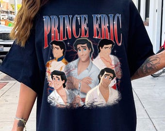 Prince Eric Comfort Colors T-Shirt, Disney Vacation Tee