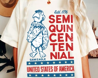 Sam Eagle July 4th 1776-2026 Muppets Comfort Color Shirt, Patriotic Shirt, Trip Shirt 2026
