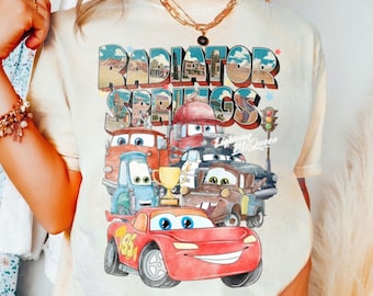 Radiator Springs Disney Cars Comfort Colors T-Shirt