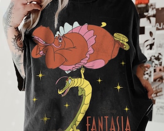 Camiseta unisex Fantasia Hyacinth Hippo, Comfort Colors