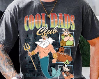 Cool Dads Club Disney Dad Comfort Color T-Shirt, Valentine Gift, Trending Unisex Tee, Disneyland Vacation Trip Gift 2025