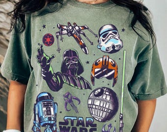 Star Wars Darth Vader Dead Star Rebel Little Thing Comfort Color Shirt, Trending Unisex Tee, Disneyland Trip Shirt 2026