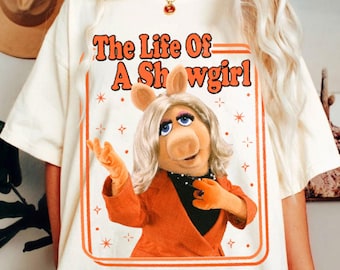 The Life Of A Piggy Comfort Color T-Shirt, Trending Unisex Tee, Disneyland Vacation Trip Gift 2025