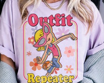 Lizzie Mcguire  Outfit Repeater Comfort Color Shirt ,Disney Funny Lizzie Tee, Disneyland Trip Shirt 2026