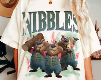 Nibbles Maplestick Zootopia Comfort Color Shirt,  Trending Unisex Tee, Disneyland Vacation Trip Gift 2025