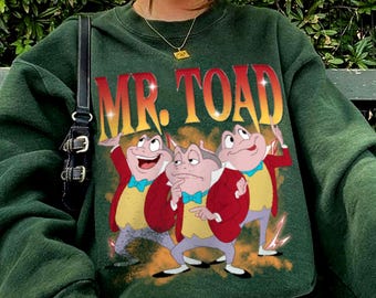 Mr. Toad Comfort Color Shirt, Trending Unisex Tee, Disneyland Vacation Trip Gift 2025